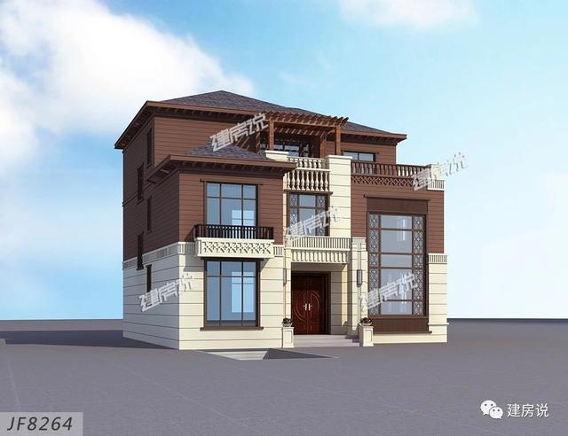 3款新中式別墅設(shè)計圖，配色經(jīng)典，氣派和文雅，室內(nèi)設(shè)計非常走心，接地氣