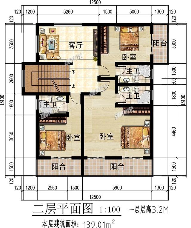 3款新中式別墅設(shè)計圖，配色經(jīng)典，氣派和文雅，室內(nèi)設(shè)計非常走心，接地氣