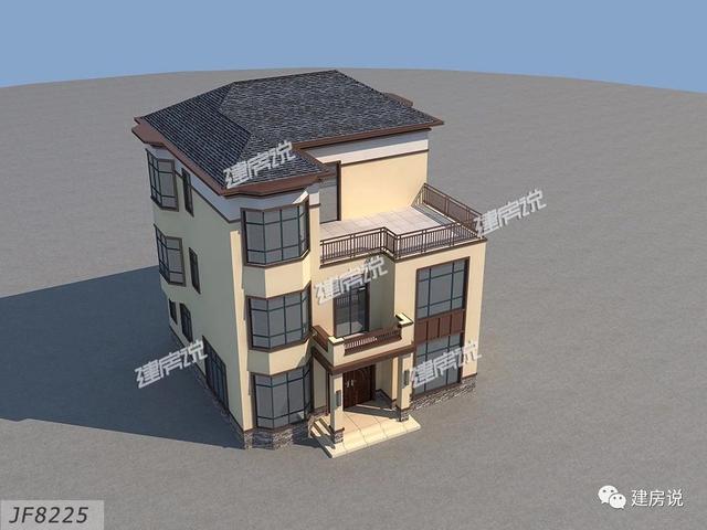 3款新中式別墅設(shè)計圖，配色經(jīng)典，氣派和文雅，室內(nèi)設(shè)計非常走心，接地氣