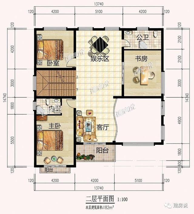 3款新中式別墅設(shè)計圖，配色經(jīng)典，氣派和文雅，室內(nèi)設(shè)計非常走心，接地氣