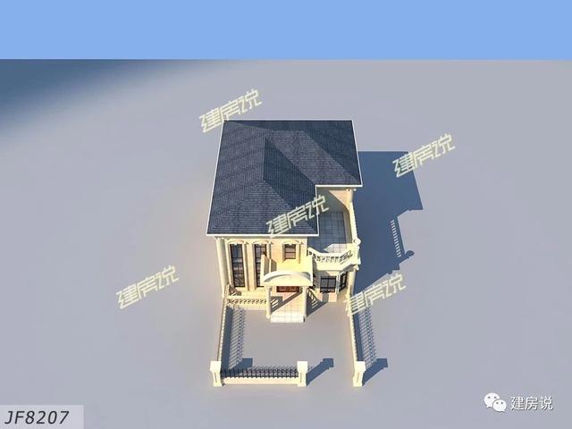 3套氣派的別墅設計圖，典型歐式風格，顏值超高，值得一建