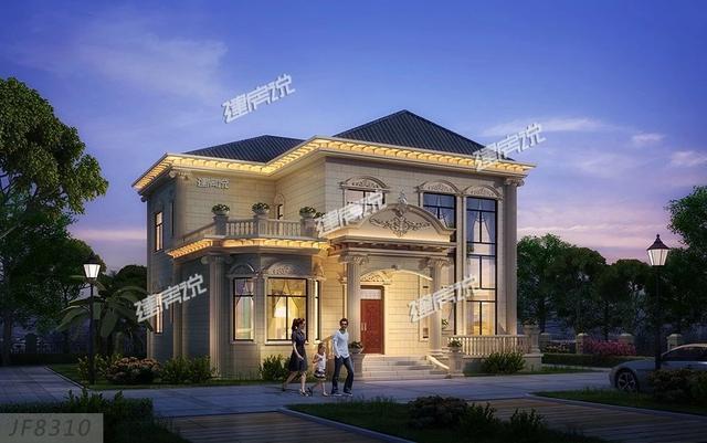 3套氣派的別墅設計圖，典型歐式風格，顏值超高，值得一建