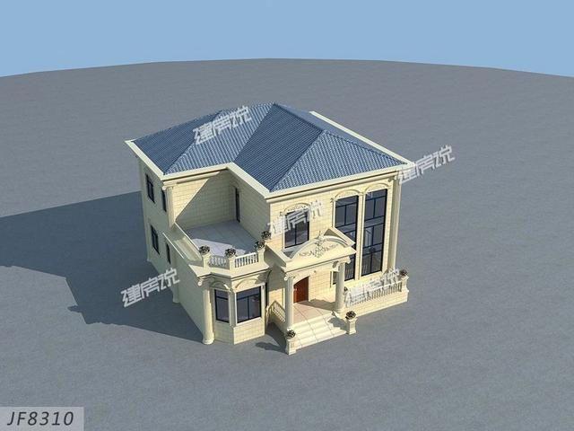 3套氣派的別墅設計圖，典型歐式風格，顏值超高，值得一建