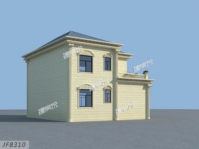 3套氣派的別墅設計圖，典型歐式風格，顏值超高，值得一建