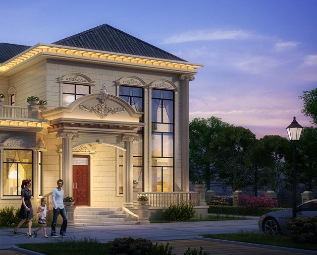 3套氣派的別墅設計圖，典型歐式風格，顏值超高，值得一建