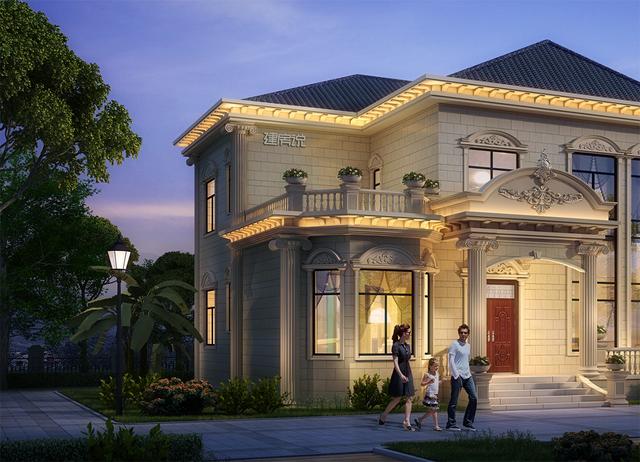 3套氣派的別墅設計圖，典型歐式風格，顏值超高，值得一建