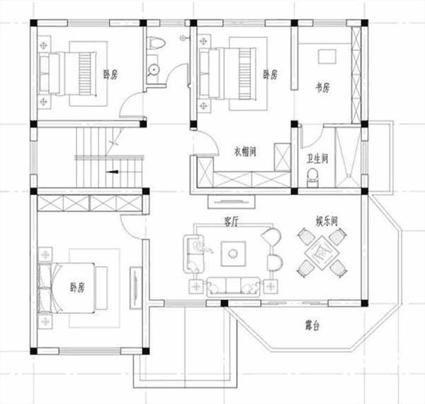 精選3款二層別墅設計圖，經典大氣，今年的潮流爆款