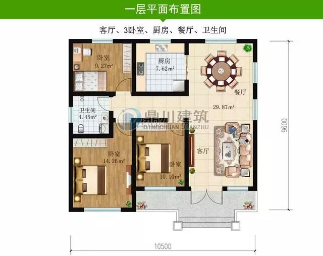 實用經濟型自建房設計圖，有你需要的嗎？