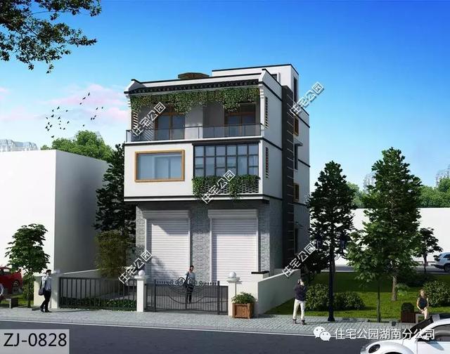 宅基地小沒關系，8X15米帶商鋪戶型設計圖分享，適合你家嗎