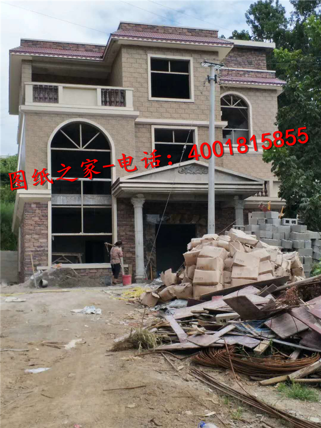 貴州小伙35萬自建三層豪華大氣歐式別墅，含外裝，這房子蓋得真值！