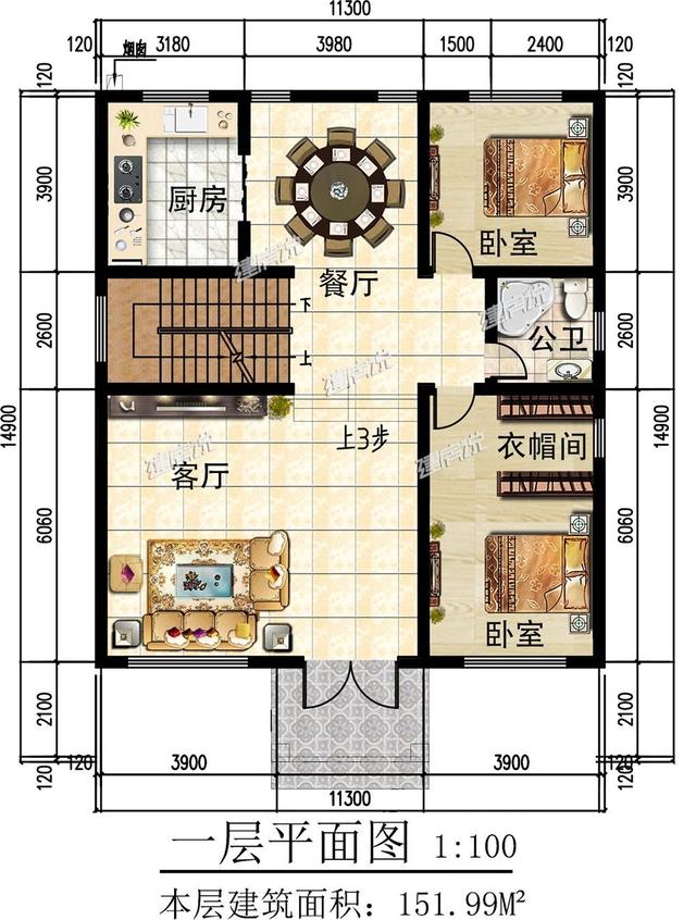 3棟農村歐式別墅設計圖，造型精美、布局合理，絕對是農村建房一個不可多得的好選擇