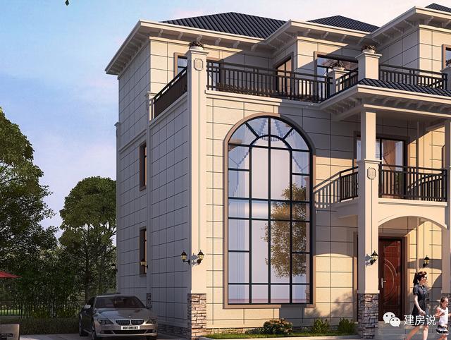 3棟農村歐式別墅設計圖，造型精美、布局合理，絕對是農村建房一個不可多得的好選擇