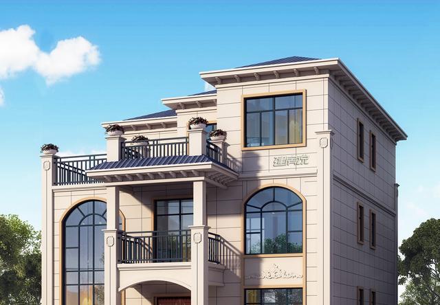 3棟農村歐式別墅設計圖，造型精美、布局合理，絕對是農村建房一個不可多得的好選擇