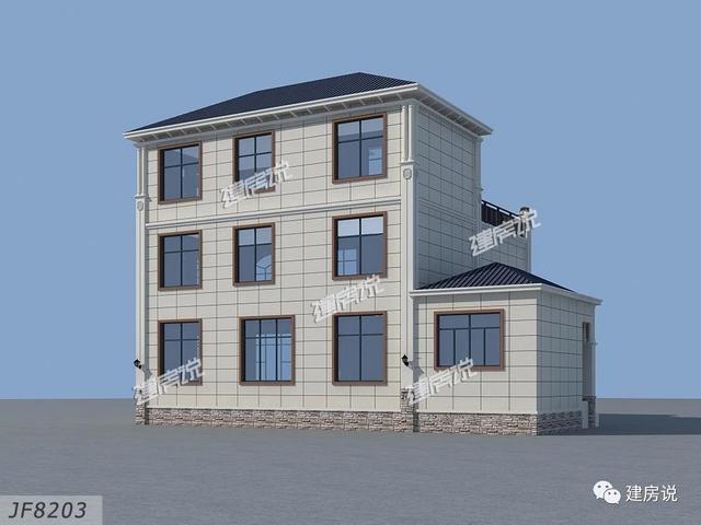 3棟農村歐式別墅設計圖，造型精美、布局合理，絕對是農村建房一個不可多得的好選擇