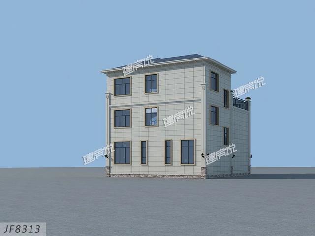 3棟農村歐式別墅設計圖，造型精美、布局合理，絕對是農村建房一個不可多得的好選擇