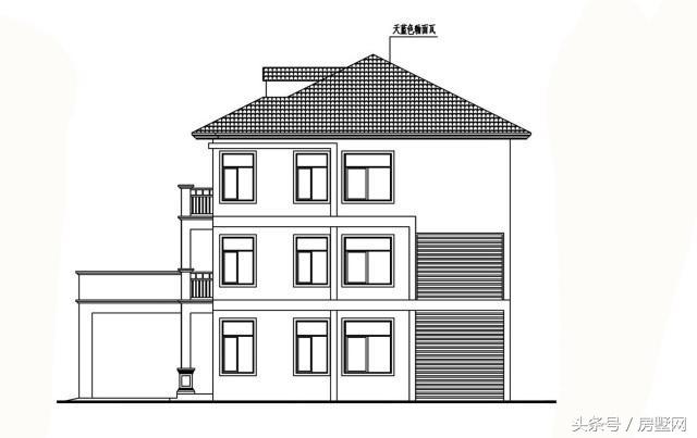 別具一格的別墅設計圖，出挑的設計，合理的布局