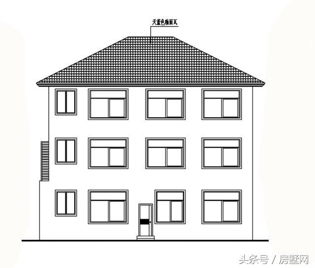 別具一格的別墅設計圖，出挑的設計，合理的布局