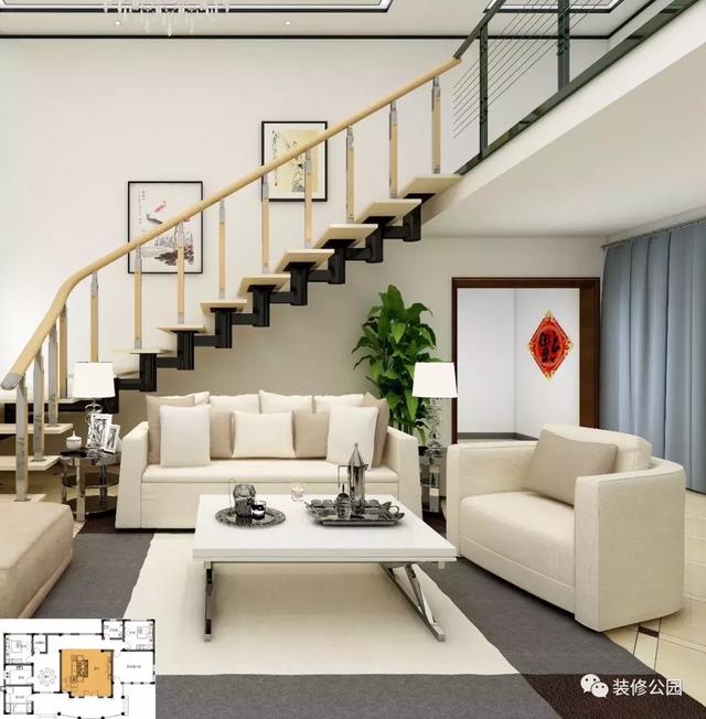 12×19米自建房設計圖，帶室內裝修效果，實乃鄉村別墅的典范之作