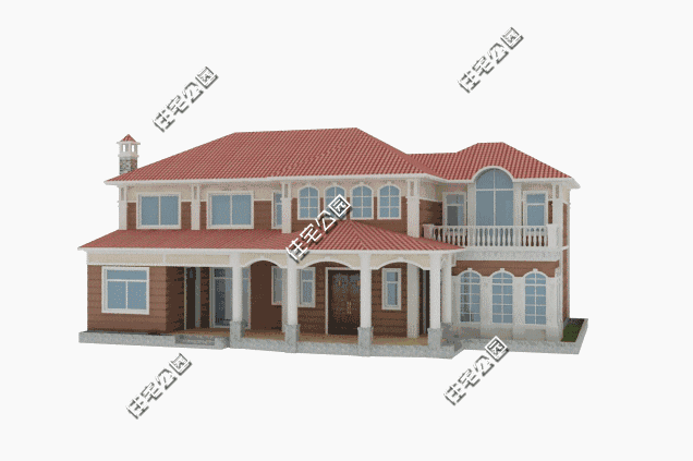 12×19米自建房設計圖，帶室內裝修效果，實乃鄉村別墅的典范之作