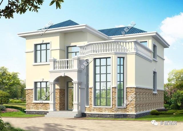 小伙回村自建二層別墅，從設計到施工全程跟進，最終如愿搬進新房