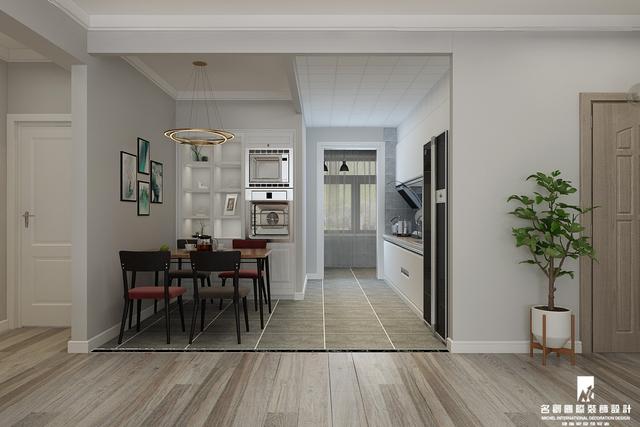 156m2北歐宜家裝修案例，整個空間溫馨，充滿甜蜜感