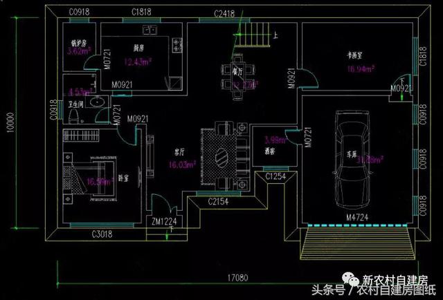 五款現代風農村別墅設計圖，極簡主義，90后的最愛