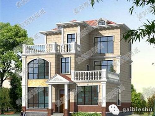 2款30萬三層農村自建房，帶挑空客廳