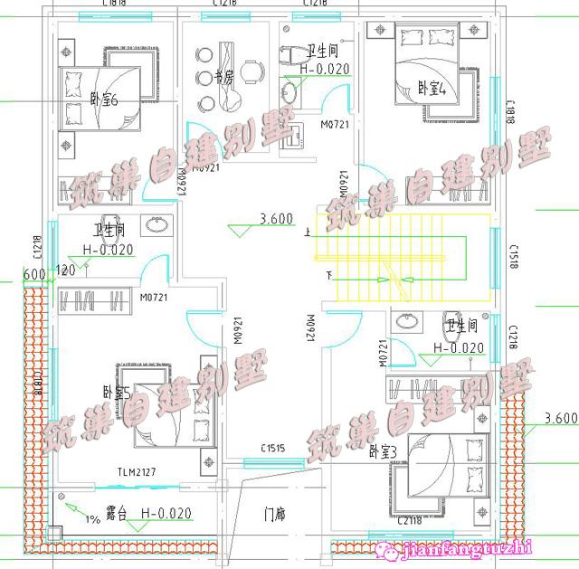 150平米9臥三層農村自建房，造價40萬，臥室足夠多，靈活性強
