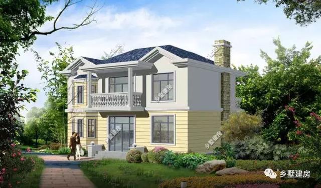 12x9的別墅設(shè)計(jì)圖，帶有車庫(kù)和露臺(tái)，造價(jià)多少？附帶圖紙！