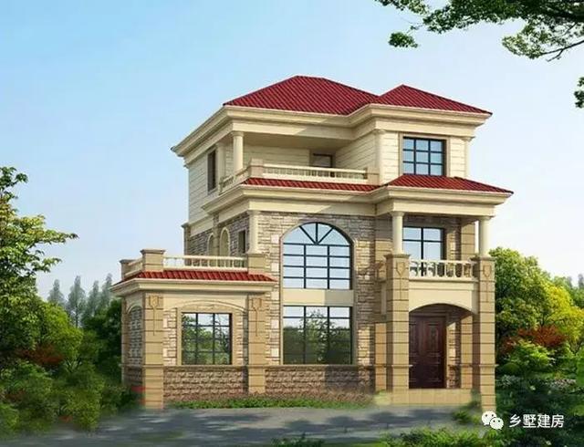 12x9的別墅設(shè)計(jì)圖，帶有車庫(kù)和露臺(tái)，造價(jià)多少？附帶圖紙！