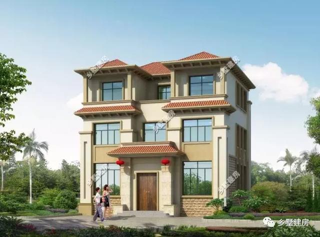 12x9的別墅設(shè)計(jì)圖，帶有車庫(kù)和露臺(tái)，造價(jià)多少？附帶圖紙！