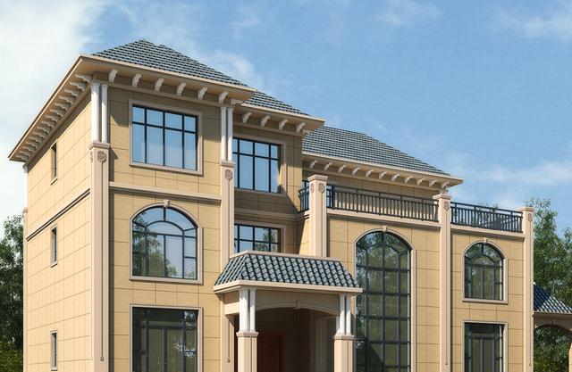 3款三層豪華歐式別墅，帶酒窖和電梯，高端大氣上檔次！