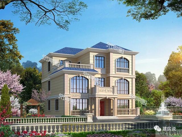 3款三層豪華歐式別墅，帶酒窖和電梯，高端大氣上檔次！