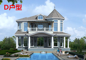 農村25萬元二層小樓圖，經典大氣建成20年不過時