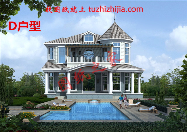 農村25萬元二層小樓圖,經典大氣建成20年不過時