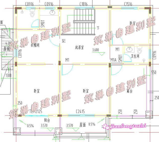 2款12x10米二層農(nóng)村自建房平屋頂PK坡屋頂，你喜歡哪個