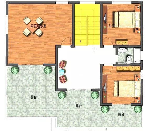 13×12米復式三層新農村自建房，造價40萬