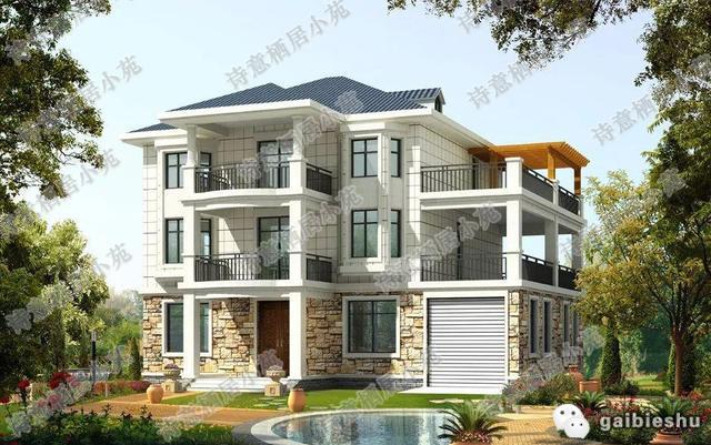 兩套歐式三層農村自建房，主體造價50萬