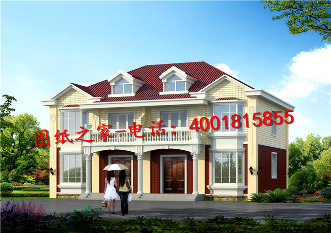 40萬打造最有吸引力的雙拼自建房，蓋好誰不羨慕？