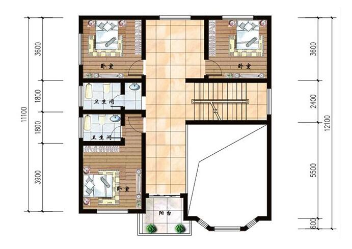 26萬建農村最好看兩層小樓圖，蓋好讓鄰居踏破你家門檻！