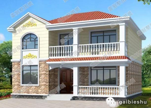 兩款開間約11米二層農村自建房，簡單實用，造價25萬，農村建房必選