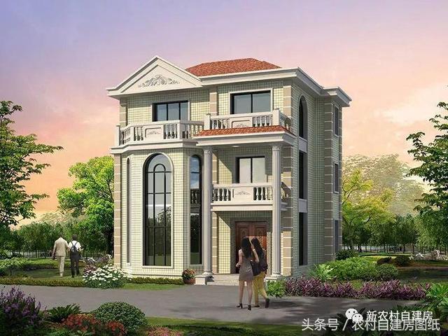 四棟85平米的現代風格小別墅，小戶型也能建成大別墅，不信你來看一看？