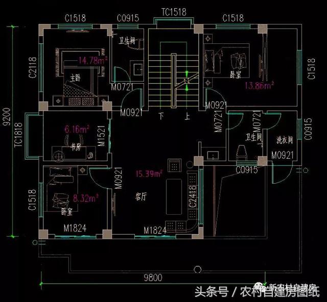 四棟85平米的現代風格小別墅，小戶型也能建成大別墅，不信你來看一看？