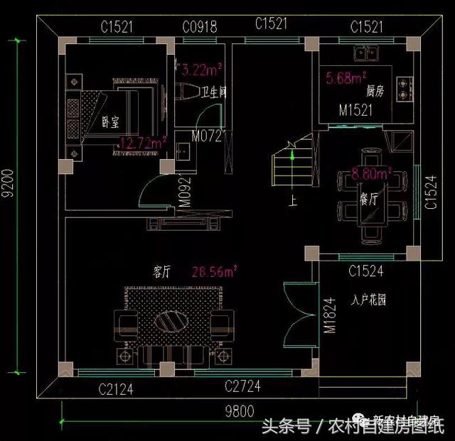 四棟85平米的現代風格小別墅，小戶型也能建成大別墅，不信你來看一看？