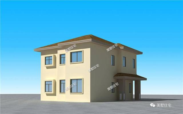 兩套造價30萬的二層別墅設計圖，外觀簡約時尚，建成養老剛剛好