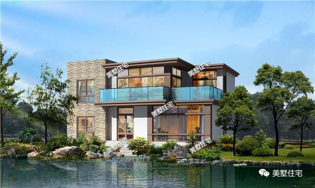 兩套造價30萬的二層別墅設計圖，外觀簡約時尚，建成養老剛剛好