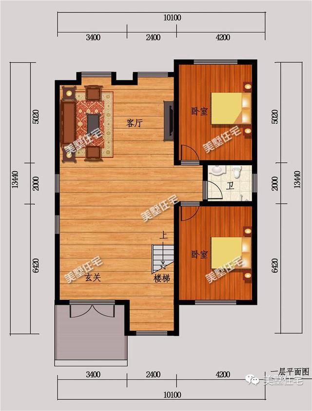 兩套造價30萬的二層別墅設計圖，外觀簡約時尚，建成養老剛剛好