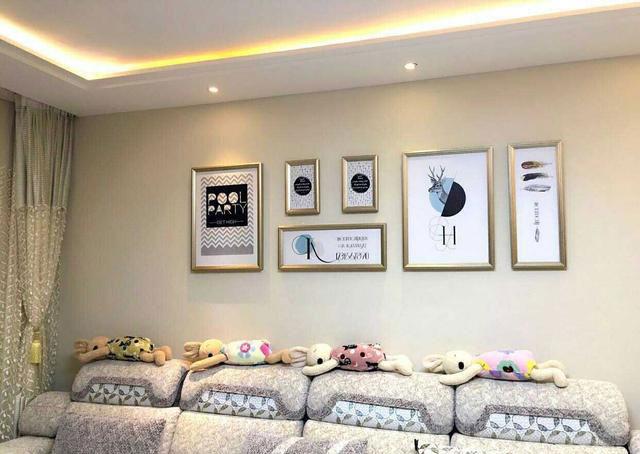 在縣城82平裝修新房，簡歐風格，硬裝花了只有8萬，一點也不虧