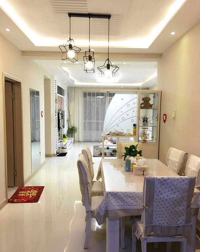 在縣城82平裝修新房，簡歐風格，硬裝花了只有8萬，一點也不虧