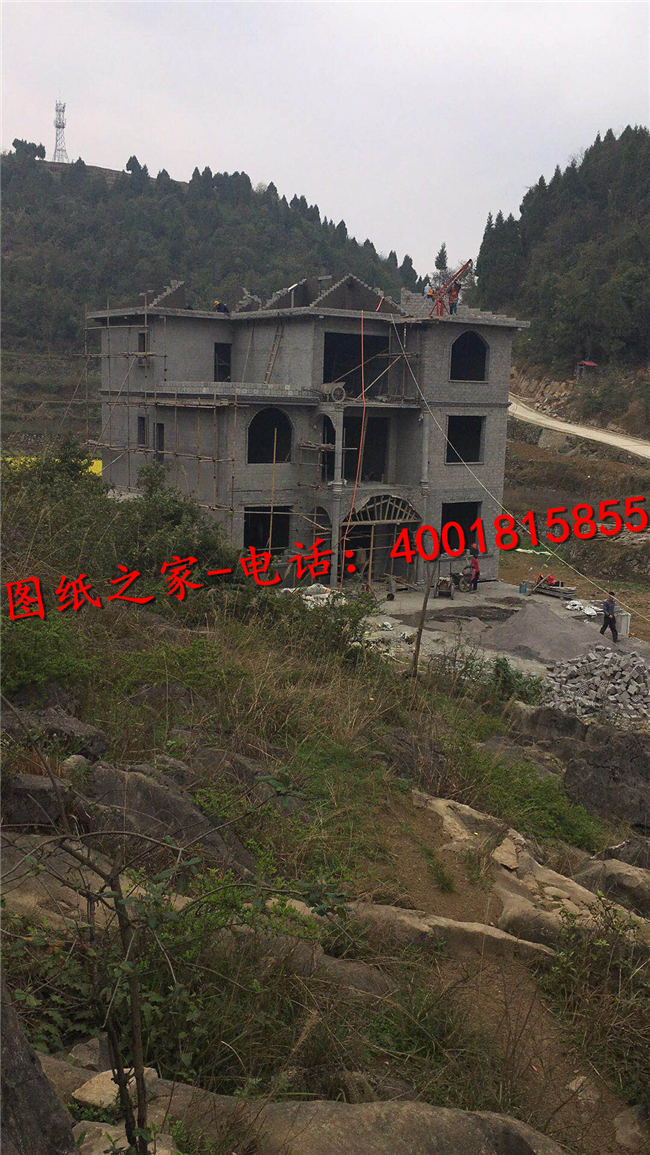 1000平怎么建房？歷時半年來看看貴州梁總?cè)绾未蛟靿粝雱e墅吧